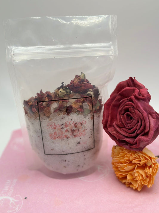 Rose Bath Salts – Relaxation Therapy
