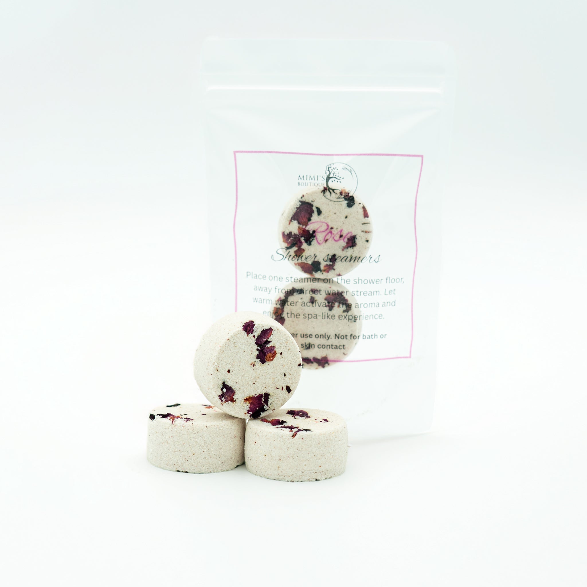 Rose Shower Steamers