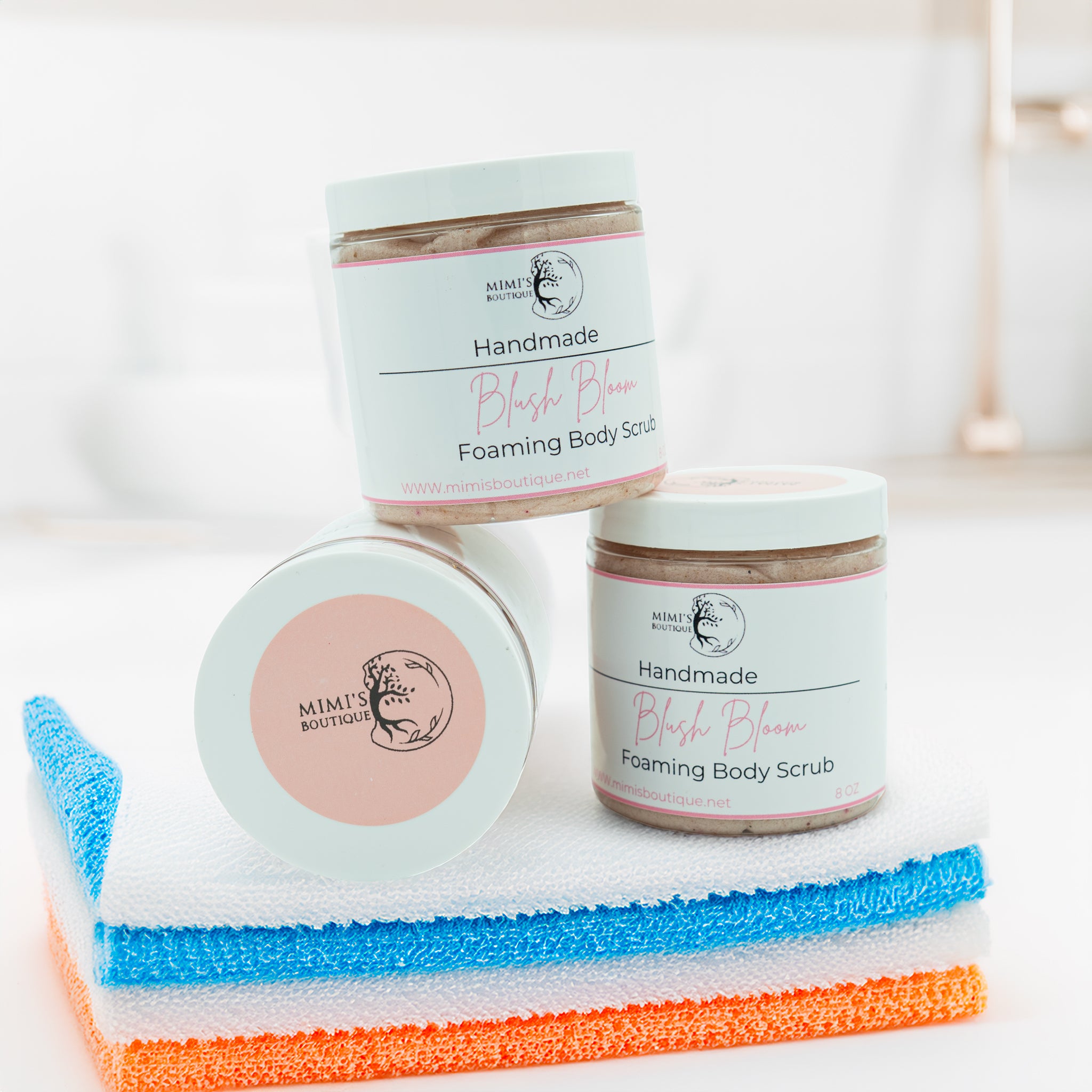 Rose Foaming Body Scrub