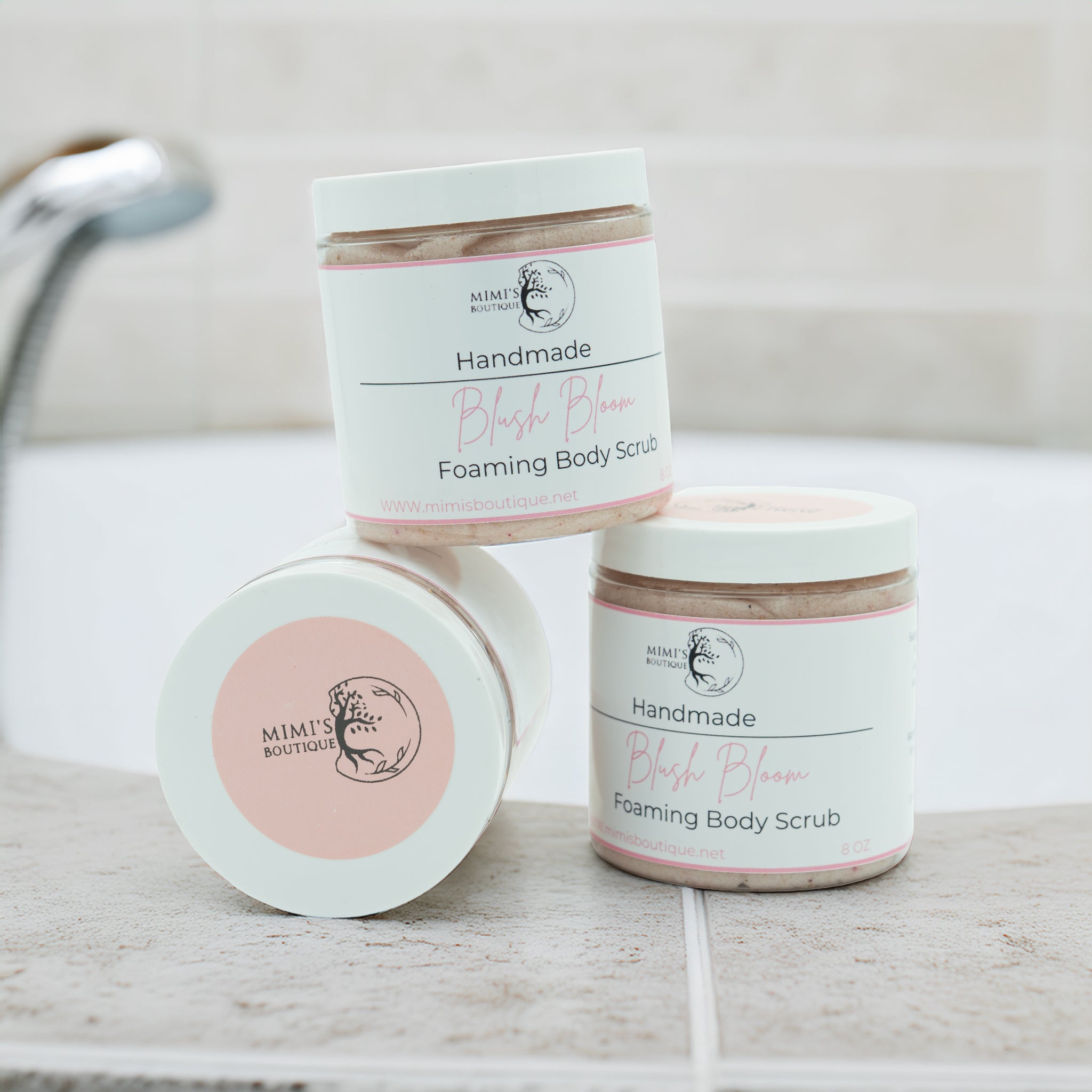 Rose Foaming Body Scrub