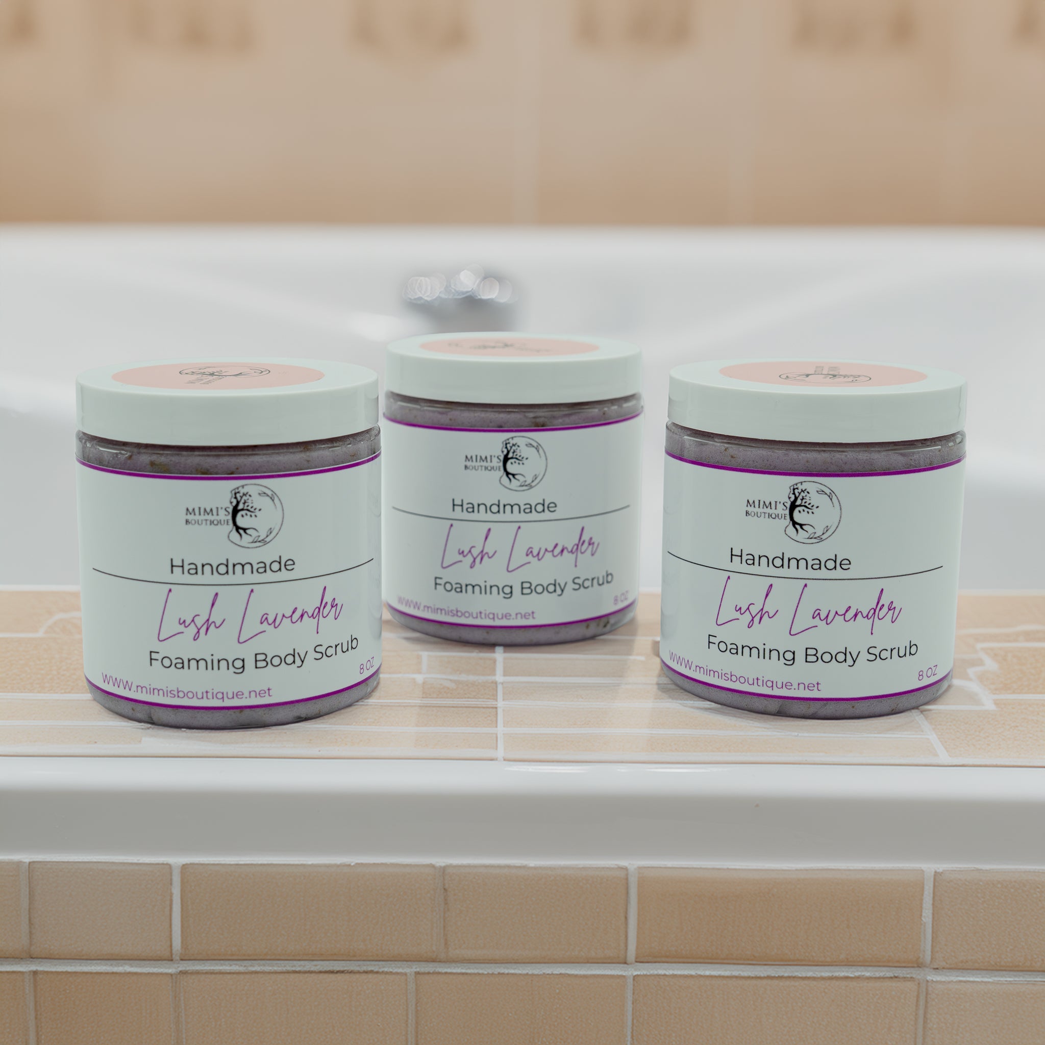 Lavender Foaming Body Scrub