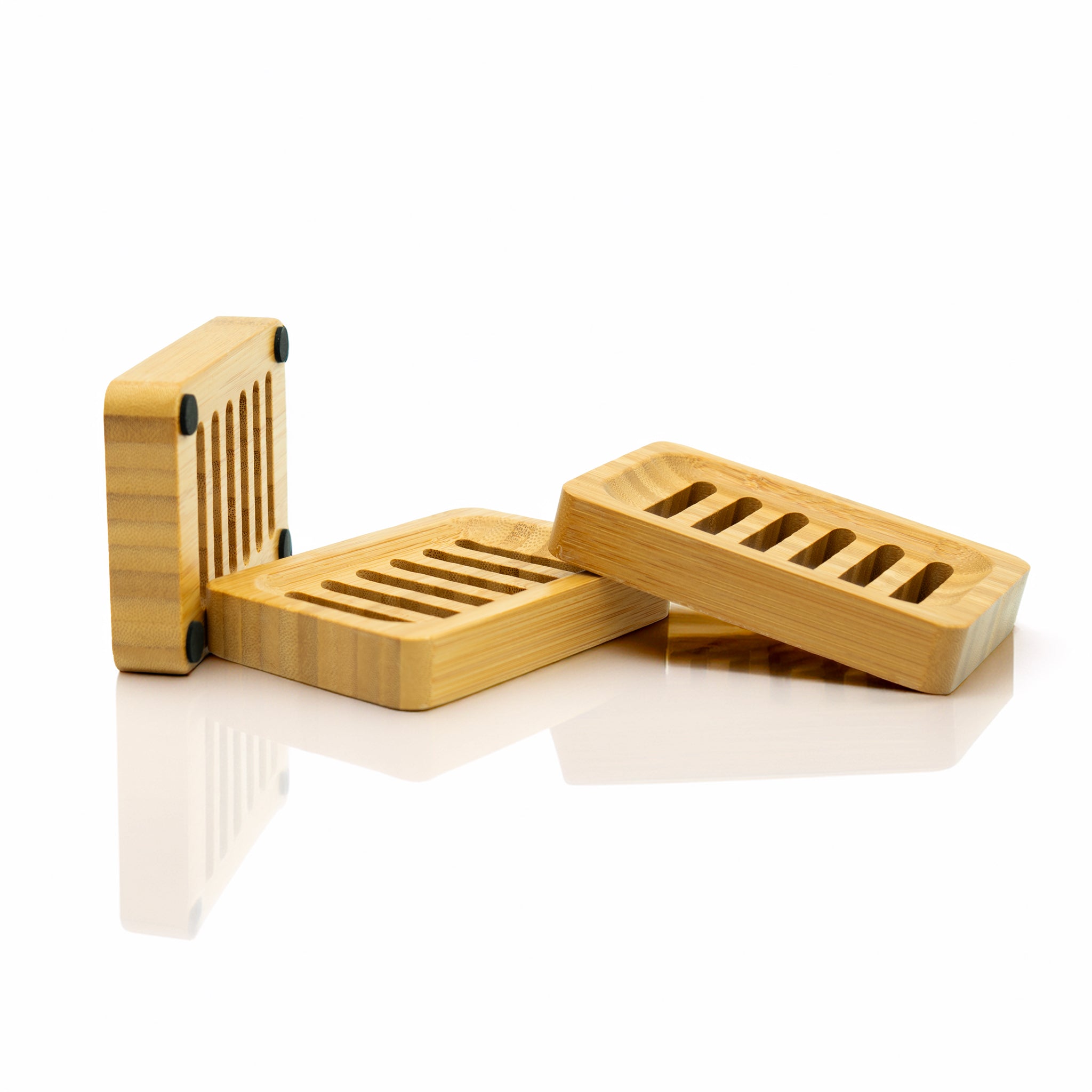 Large Wooden Rectangular Soap Dish