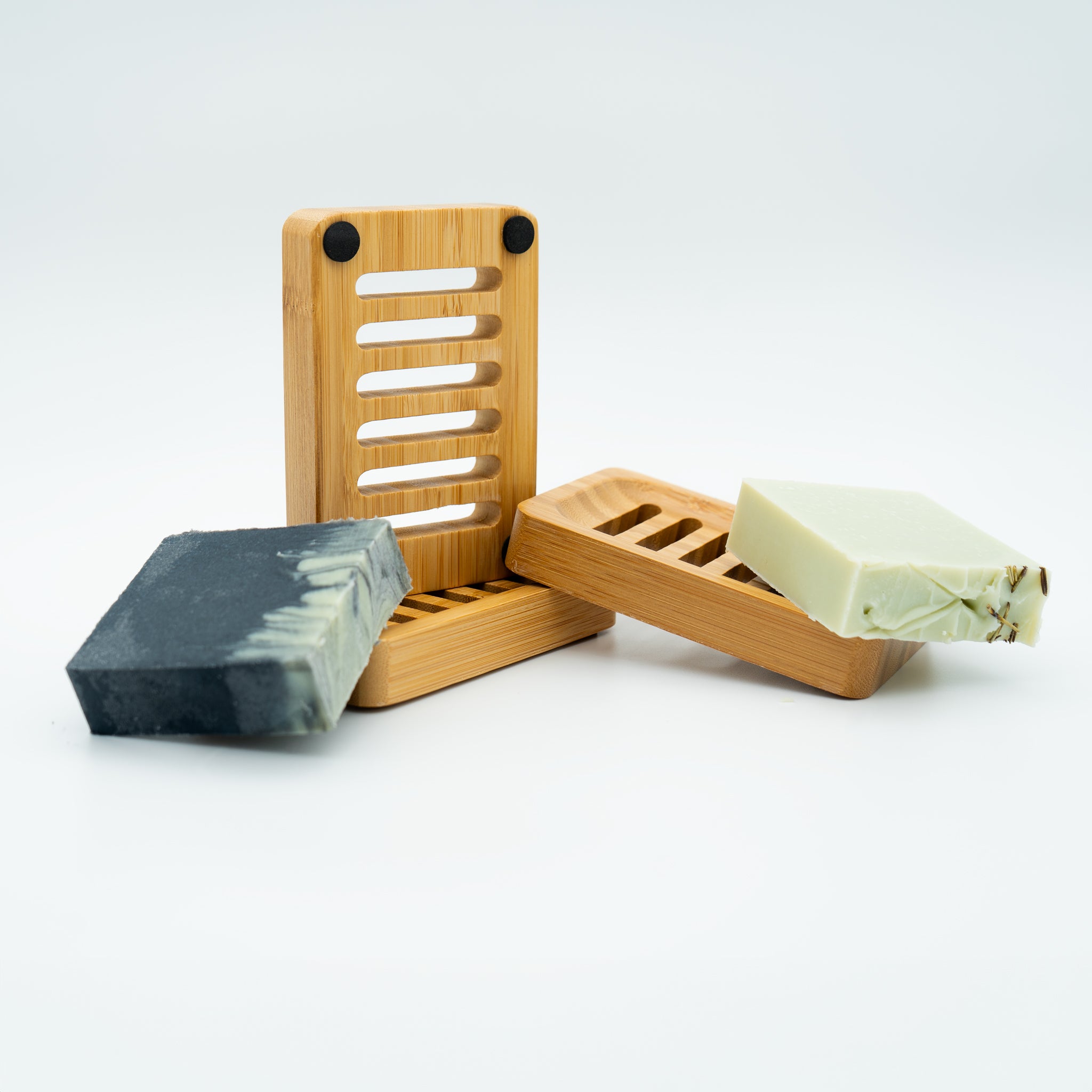 Large Wooden Rectangular Soap Dish