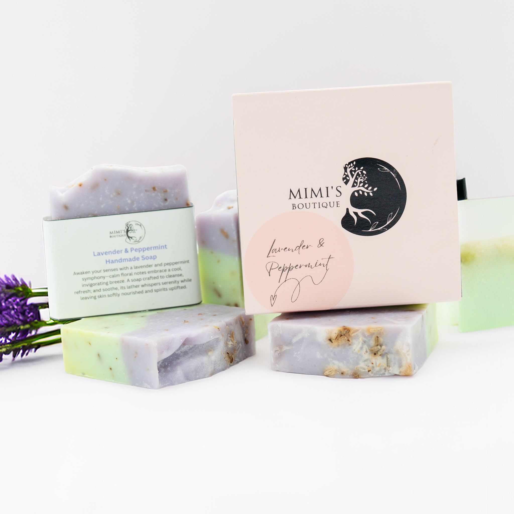 Lavender & peppermint Soap