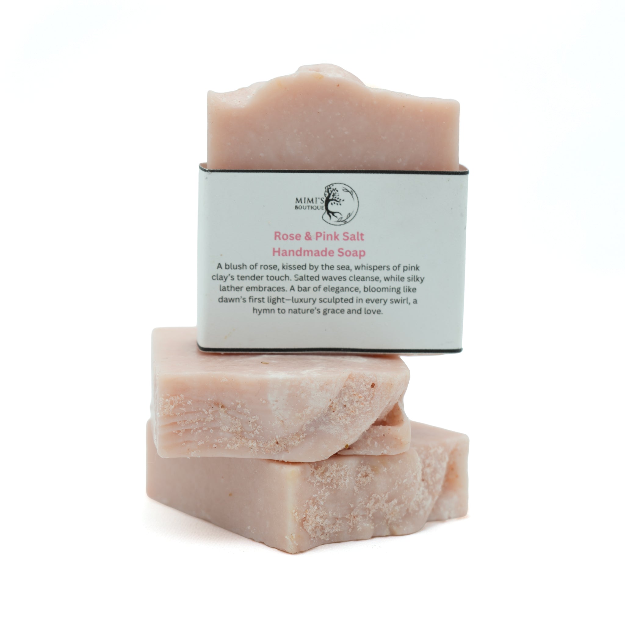 Rose & Himalayan Pink Sea Salt Soap