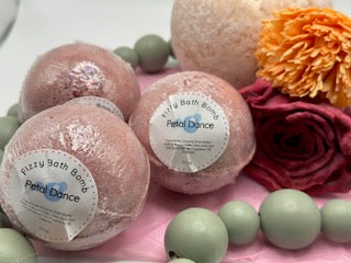 Rose Bath Bombs Set 