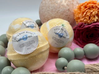 Lemongrass Bath Bombs