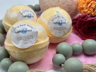 Lemongrass Bath Bombs