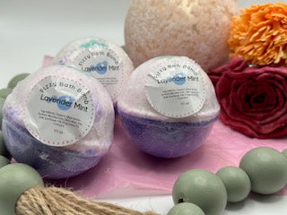 Lavender Mint Bath Bombs